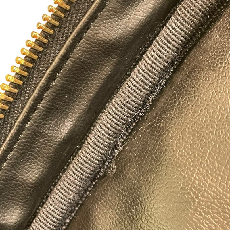 シャネル CHANEL バニティ A01988 3番台 ブラック×GD金具 キャビアスキン レディース ハンドバッグ