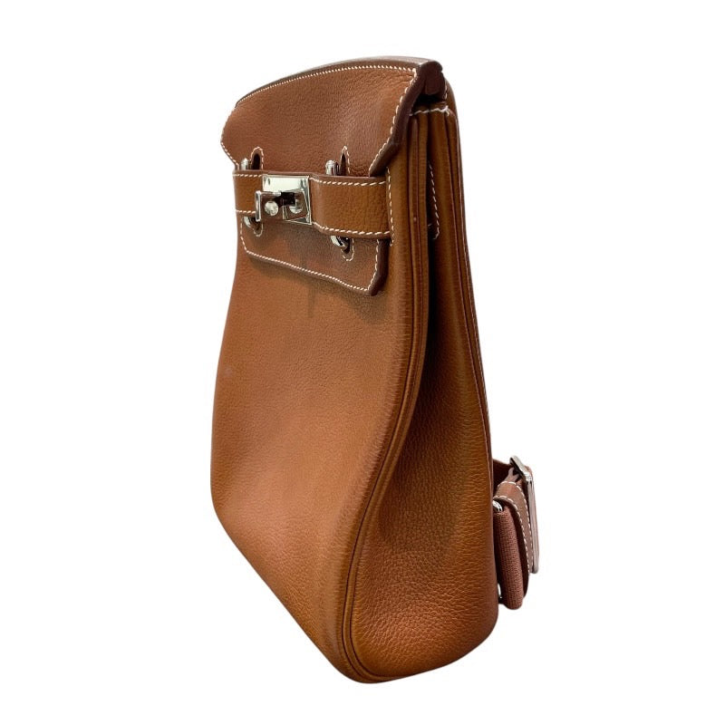 エルメス HERMES ケリーアッカドPM B刻印 フォーブ×シルバー金具 バレニアフォーブル レディース ボディバッグ