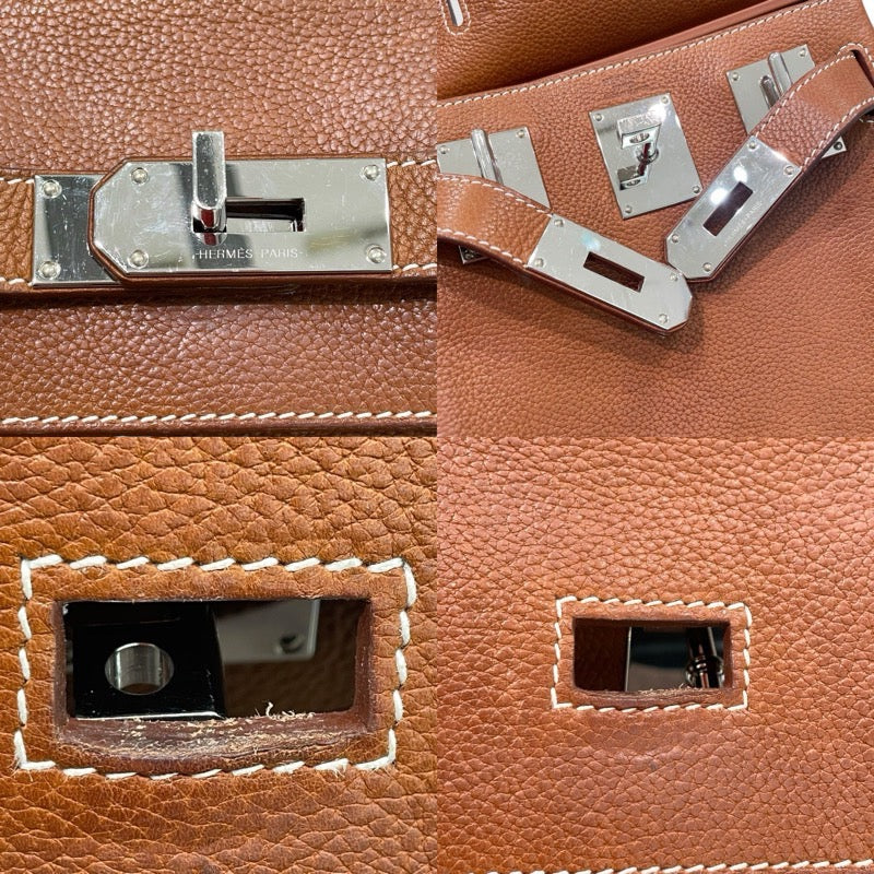 エルメス HERMES ケリーアッカドPM B刻印 フォーブ×シルバー金具 バレニアフォーブル レディース ボディバッグ