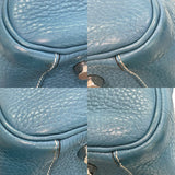 エルメス HERMES リンディ30 □Q刻印 ブルージーン×シルバー金具 トリヨンクレマンス レディース ショルダーバッグ