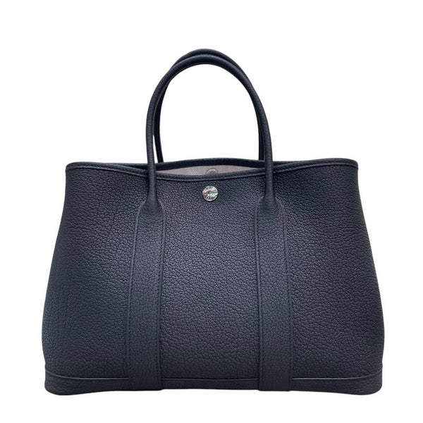 エルメス HERMES ガーデンパーティTPM Ｕ刻印 ブラック ネゴンダ レディース トートバッグ