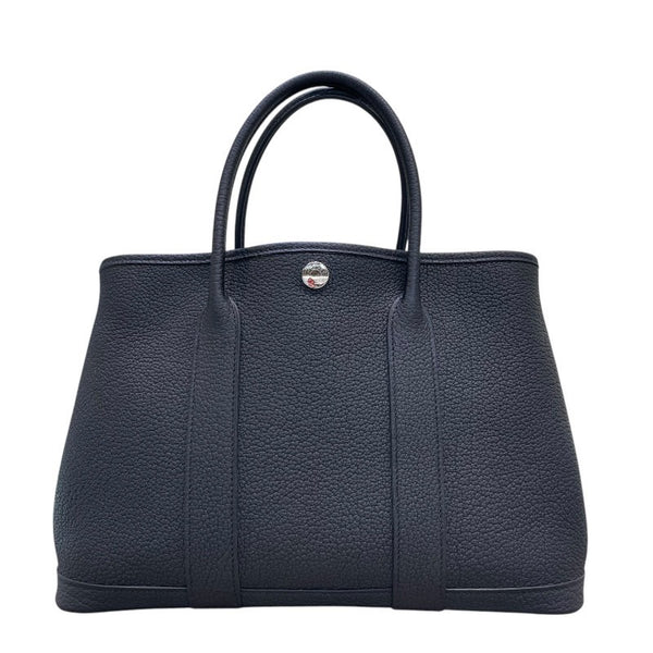 エルメス HERMES ガーデンパーティTPM Ｕ刻印 ブラック ネゴンダ レディース トートバッグ