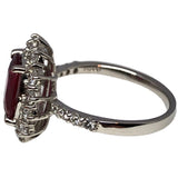 ルビー非加熱リング pt900 ジュエリー