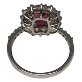 ルビー非加熱リング pt900 ジュエリー