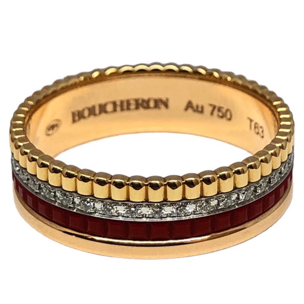ブシュロン BOUCHERON キャトルリング スモール 750PG ジュエリー