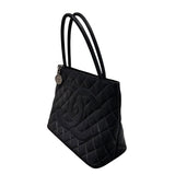 シャネル CHANEL 復刻トート A01804　6番台 ブラック×シルバー金具 キャビアスキン レディース トートバッグ