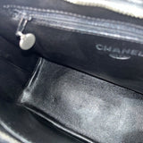 シャネル CHANEL 復刻トート A01804　6番台 ブラック×シルバー金具 キャビアスキン レディース トートバッグ