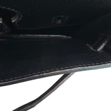 エルメス HERMES オータクロア32 〇Z刻 ブラック/ゴールド金具 アルデンヌ ユニセックス ハンドバッグ