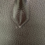 エルメス HERMES オータクロア32 〇Z刻 ブラック/ゴールド金具 アルデンヌ ユニセックス ハンドバッグ