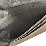 エルメス HERMES MC2・フレミング U刻印 ブラック アリゲーターマット レディース 長財布