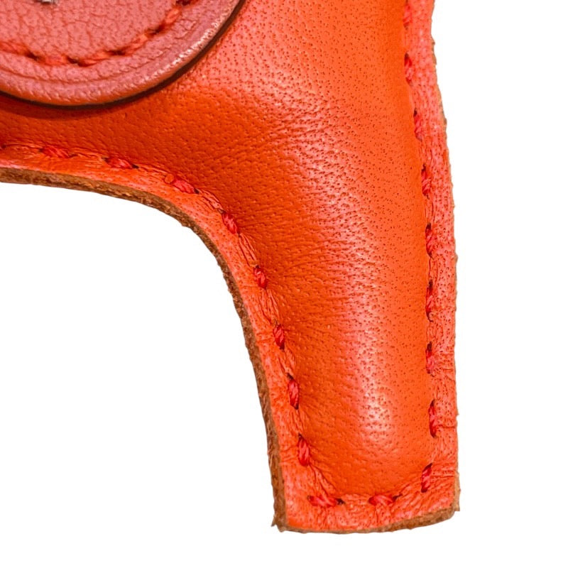 エルメス HERMES ロデオペガサスPM Z刻 オレンジポピー/クレ