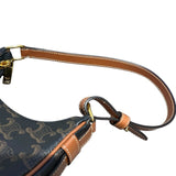 セリーヌ CELINE ミニアヴァバッグ タン　GD金具 トリオンフキャンバス・カーフ レディース ハンドバッグ