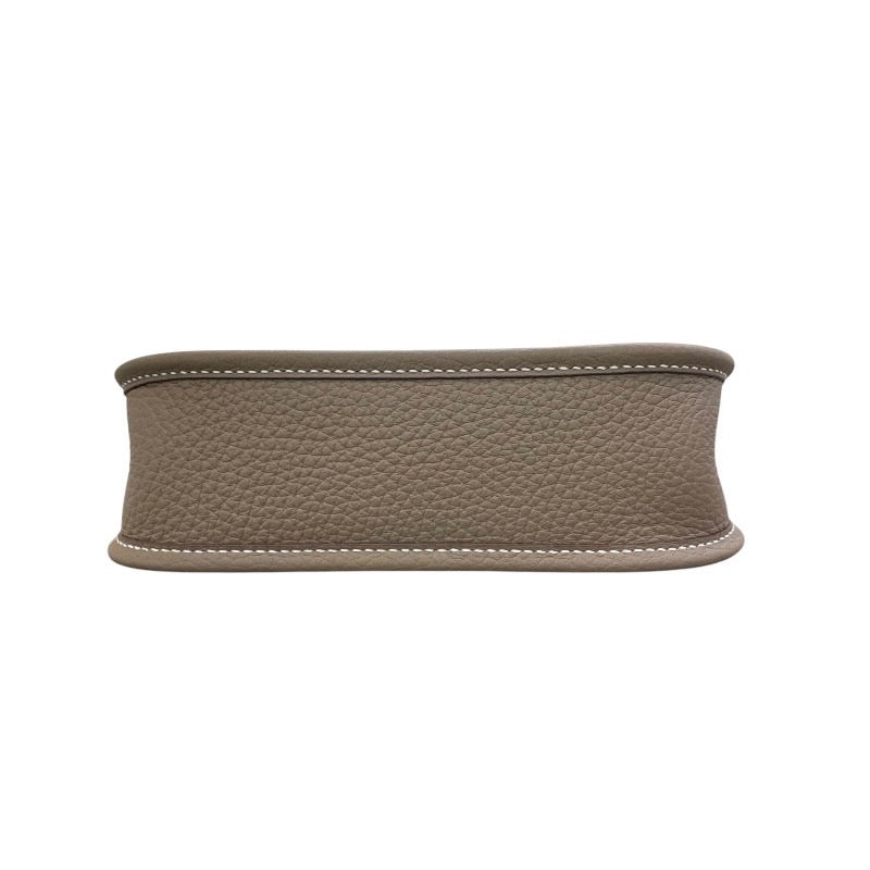 エルメス HERMES エヴリンTPM W刻 エトゥープ×シルバー金具 トリヨンクレマンス ユニセックス ショルダーバッグ