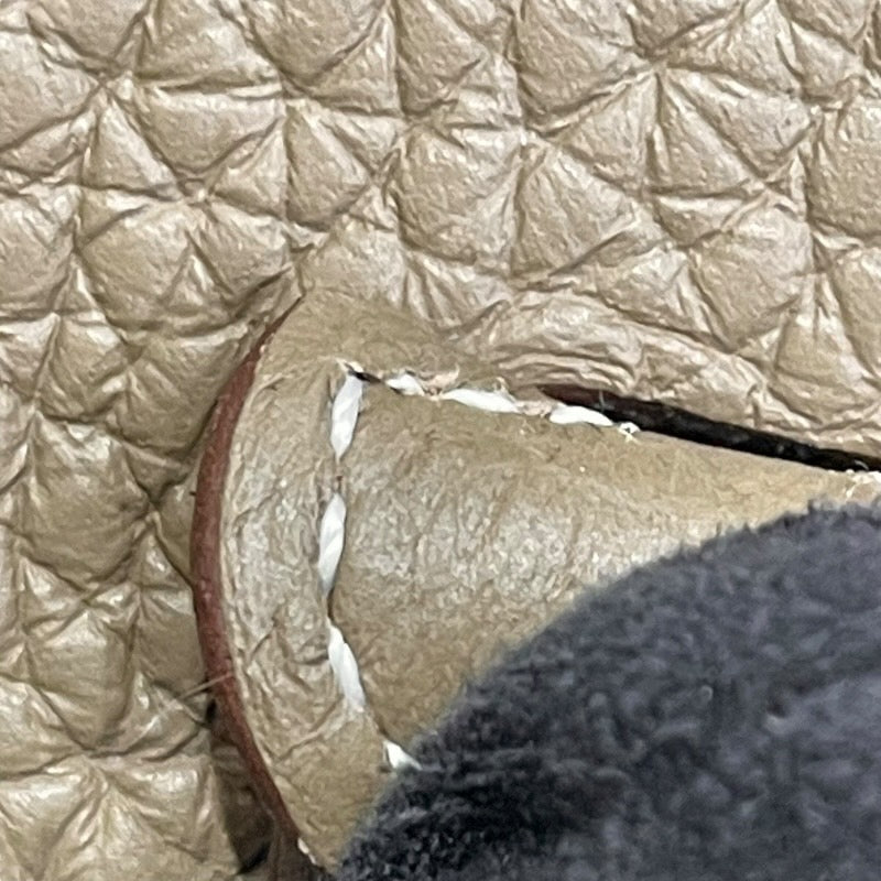 エルメス HERMES エヴリンTPM W刻 エトゥープ×シルバー金具 トリヨンクレマンス ユニセックス ショルダーバッグ