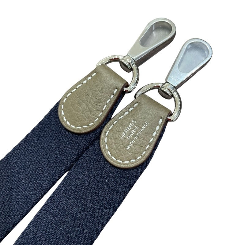 エルメス HERMES エヴリンTPM W刻 エトゥープ×シルバー金具 トリヨンクレマンス ユニセックス ショルダーバッグ