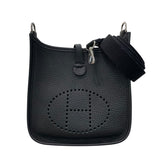 エルメス HERMES エヴリンTPM Z刻 ブラック×SV金具 トリヨンクレマンス ユニセックス ショルダーバッグ