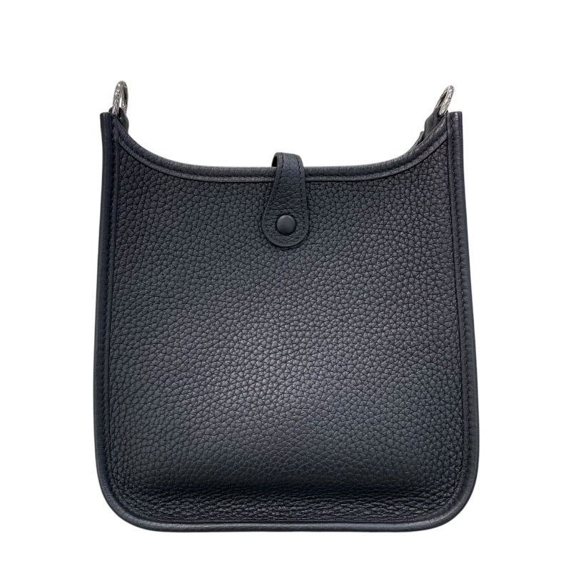 エルメス HERMES エヴリンTPM Z刻 ブラック×SV金具 トリヨンクレマンス ユニセックス ショルダーバッグ