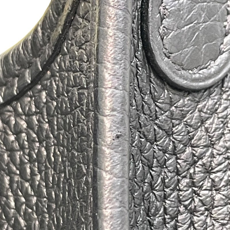 エルメス HERMES エヴリンTPM Z刻 ブラック×SV金具 トリヨンクレマンス ユニセックス ショルダーバッグ