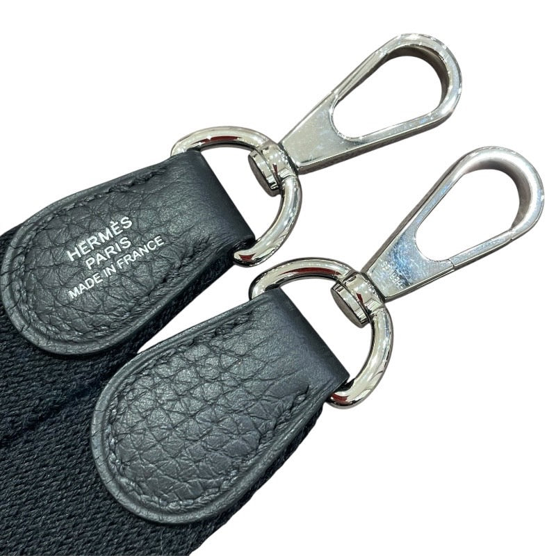 エルメス HERMES エヴリンTPM Z刻 ブラック×SV金具 トリヨンクレマンス ユニセックス ショルダーバッグ