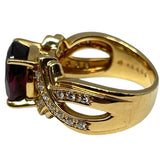 タサキ TASAKI リング K18YG ガーネット ジュエリー