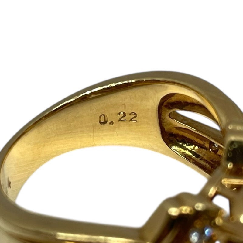タサキ TASAKI リング K18YG ガーネット ジュエリー