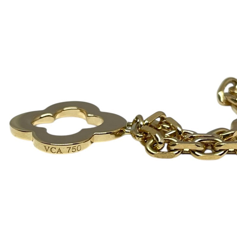 ヴァンクリーフ＆アーペル Van Cleef & Arpels ヴィンサンチン アルハンブラブレス 750YG ジュエリー