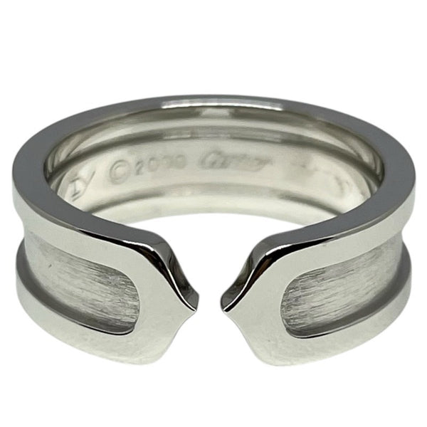 カルティエ Cartier C2リング SM 750WG ジュエリー