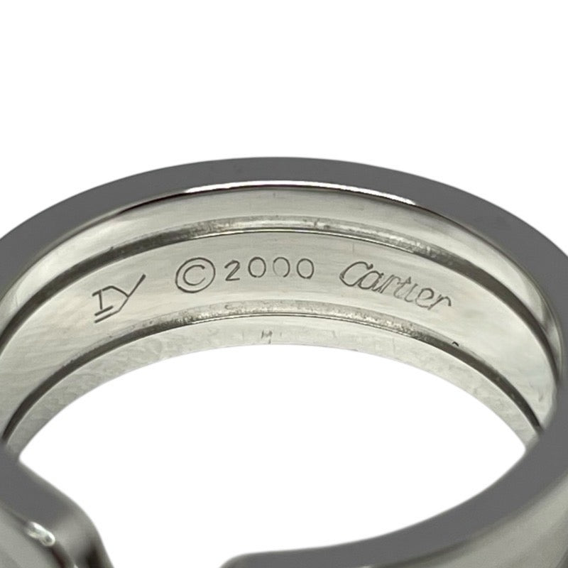 カルティエ Cartier C2リング SM 750WG ジュエリー