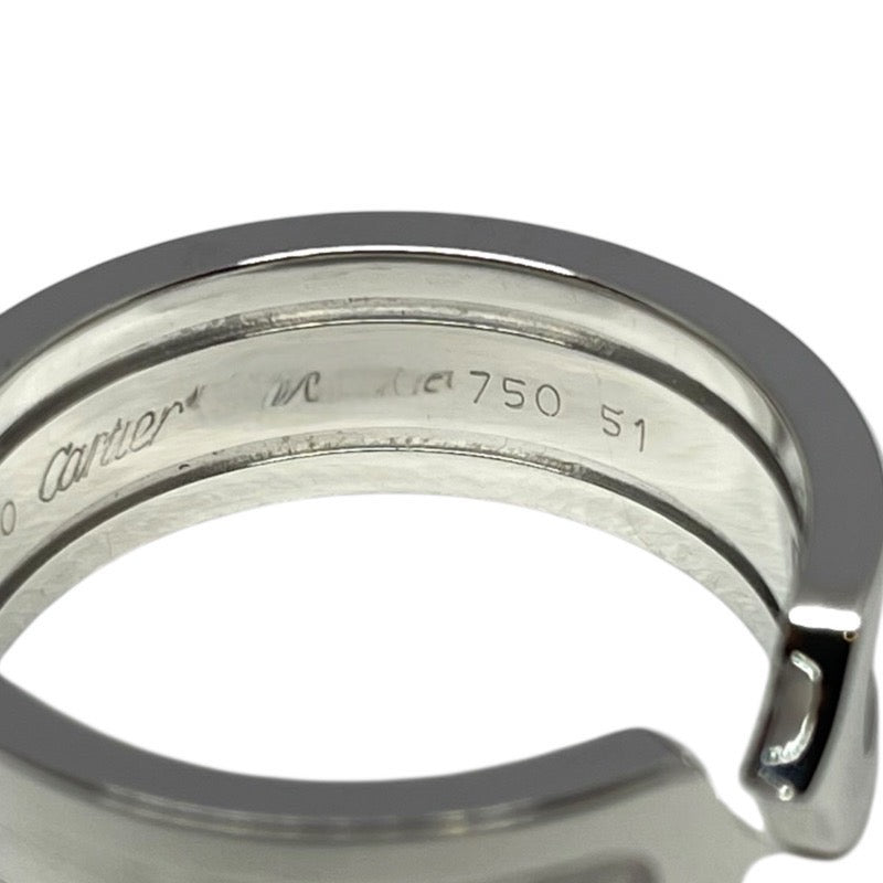 カルティエ Cartier C2リング SM 750WG ジュエリー
