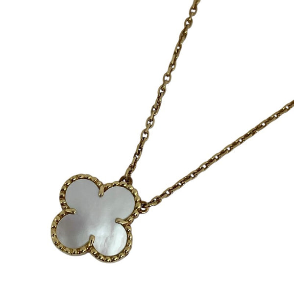 ヴァンクリーフ＆アーペル Van Cleef & Arpels ヴィンテージアルハンブラ 1P ネックレス MOP 750YG/MOP ジュエリー