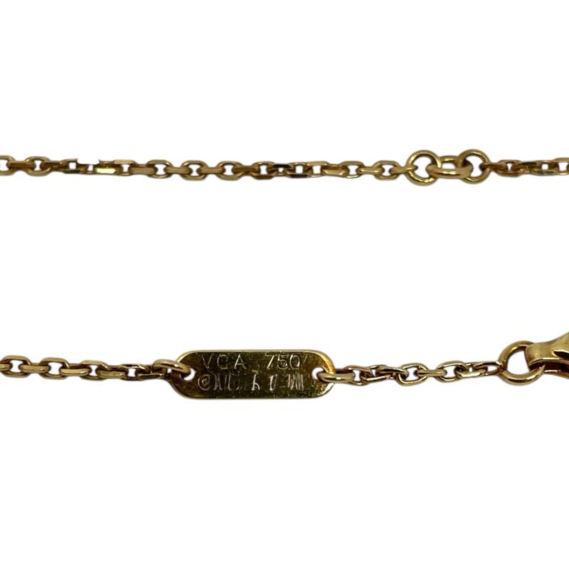 ヴァンクリーフ＆アーペル Van Cleef & Arpels ヴィンテージアルハンブラ 1P ネックレス MOP 750YG/MOP ジュエリー