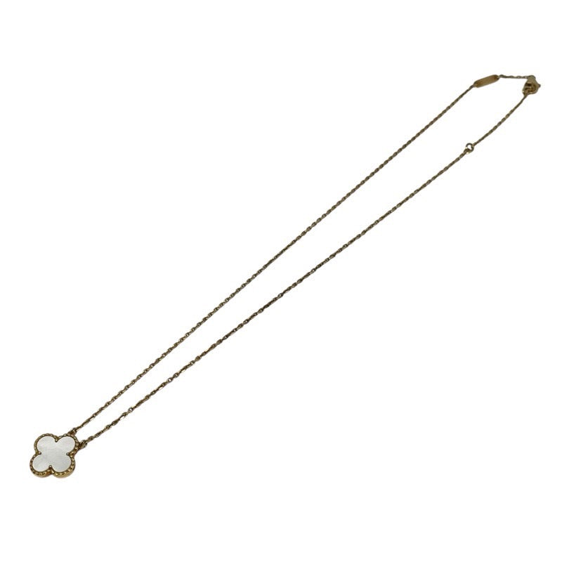 ヴァンクリーフ＆アーペル Van Cleef & Arpels ヴィンテージアルハンブラ 1P ネックレス MOP 750YG/MOP ジュエリー