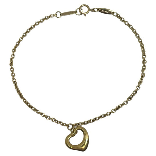 ティファニー TIFFANY＆CO オープンハートブレス 750YG ジュエリー
