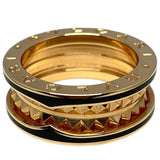 ブルガリ BVLGARI ビーゼロワンロックリング ２バンド 750PG ジュエリー