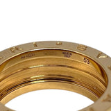 ブルガリ BVLGARI ビーゼロワンロックリング ２バンド 750PG ジュエリー