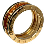 ブルガリ BVLGARI ビーゼロワンロックリング ２バンド 750PG ジュエリー