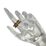 ブルガリ BVLGARI ビーゼロワンロックリング ２バンド 750PG ジュエリー