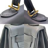 エルメス HERMES ケリー25 W刻印 ブラック×ゴールド金具 スイフト レディース ハンドバッグ