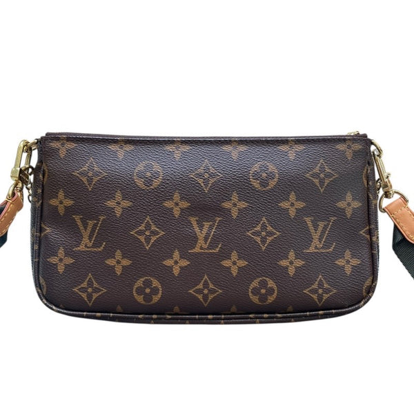 ルイ・ヴィトン LOUIS VUITTON ミュルティ・ポシェット・アクセソワール M44813 ブラウン モノグラム レディース ショルダーバッグ