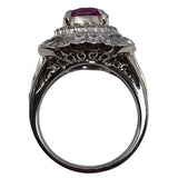 ルビー非加熱リング pt900 ジュエリー