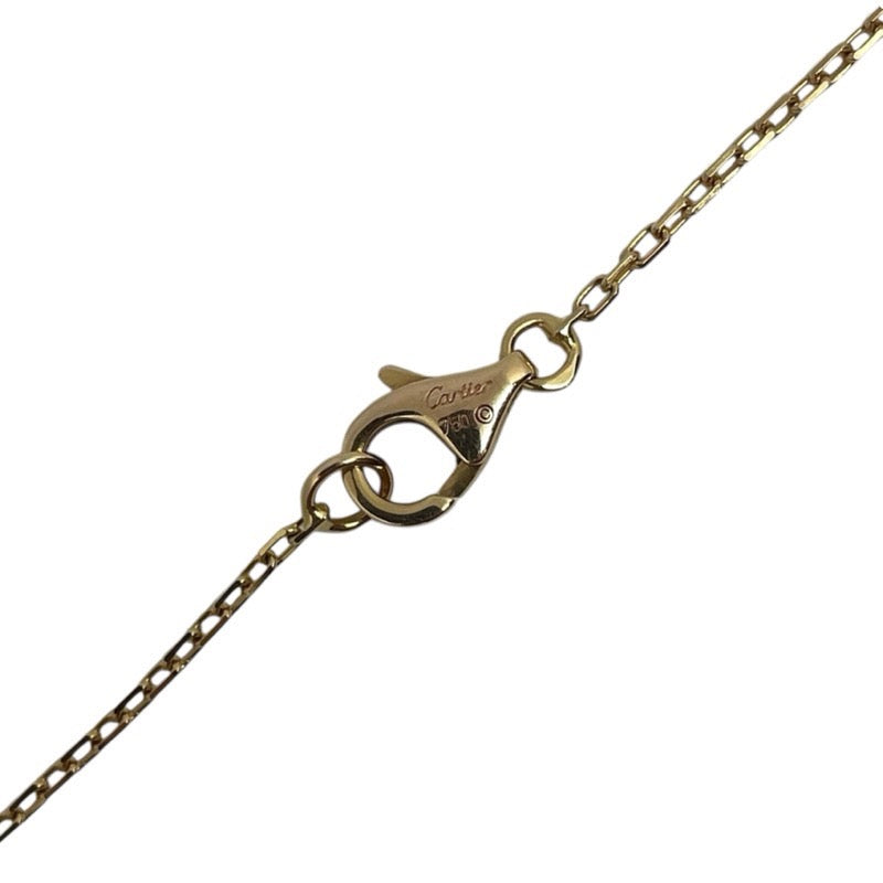 カルティエ Cartier ロゴドゥーブル ダイヤネックレス 750PG ジュエリー