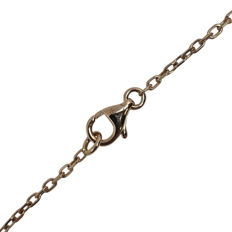 カルティエ Cartier ラブスリーフープダイヤネックレス 750PG ジュエリー