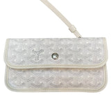 ゴヤール GOYARD サンルイPM ホワイト ゴヤールディンキャンバス レディース トートバッグ