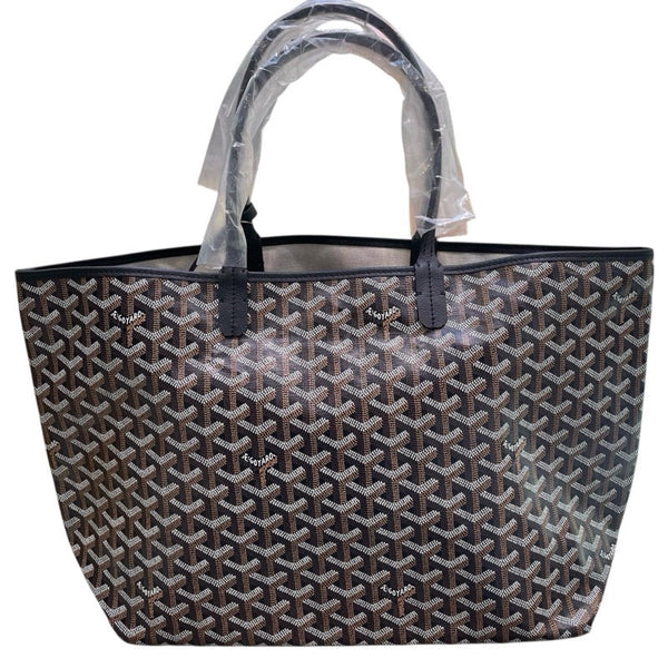 ゴヤール GOYARD サンルイPM ブラック ゴヤールディンキャンバス レディース トートバッグ
