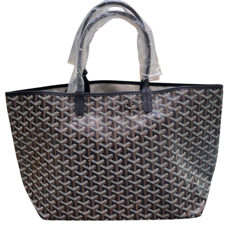 ゴヤール GOYARD サンルイPM ブラック ゴヤールディンキャンバス レディース トートバッグ