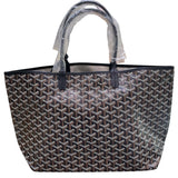 ゴヤール GOYARD サンルイPM ブラック ゴヤールディンキャンバス レディース トートバッグ