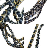 シャネル CHANEL ガブリエルドゥ シャネル ホーボー ラージ A93825 25番台 ブルー×ネイビー デニム/レザー レディース ショルダーバッグ