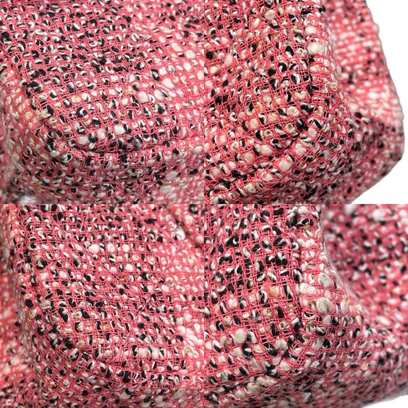 シャネル CHANEL 2.55 ショルダーバッグ A37586 27番台 ピンク×シルバー金具 ツイード レディース ショルダーバッグ