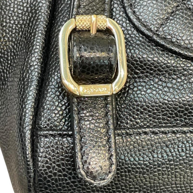 シャネル CHANEL マトラッセバックパック AS3530 ブラック キャビアスキン レディース リュック・デイパック