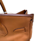 エルメス HERMES バーキン30トレザーシュ D刻印 ゴールド×ブルードノール×ブルーインディゴ SV金具 スイフト/ヴォーエプソン レディース ハンドバッグ
